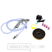 Homokfúvó doboz, homokfúvó, térfogat 220 liter, tartozékokkal Homokfúvó doboz, homokfúvó, térfogat 220 liter, tartozékokkal náhled
