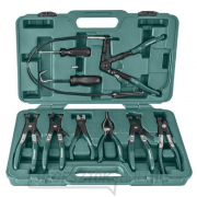 Tömlőfogó fogó, különböző típusok, 9 darabos készlet - JONNESWAY AR060024A gallery main image