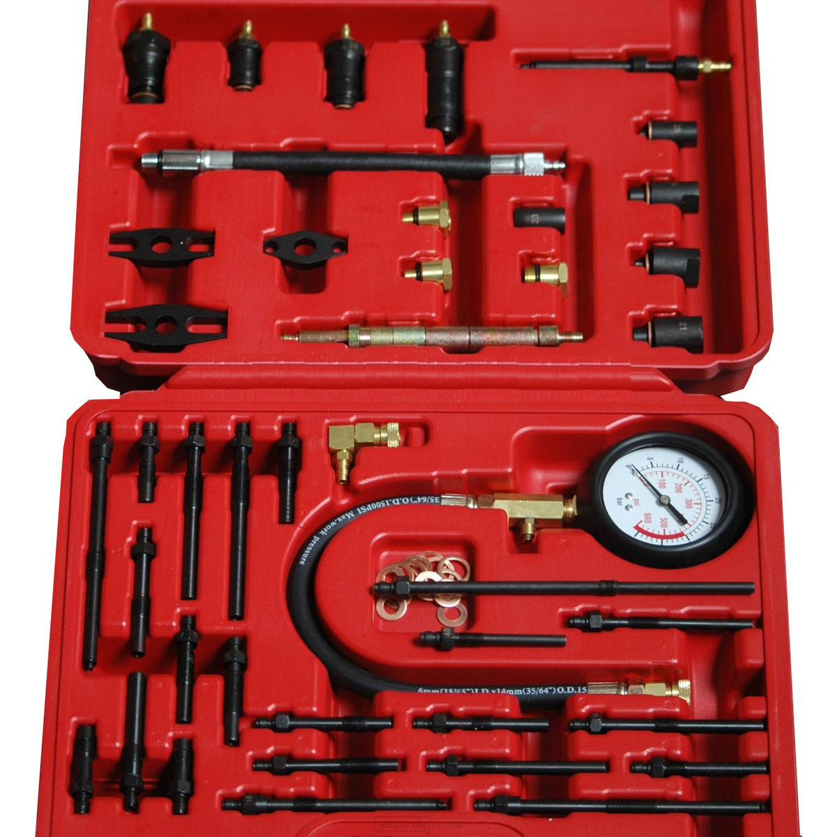 Univerzális üzemanyag kompressziómérő dízelhez, benzinhez