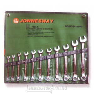 Csavarkulcs-készlet, hüvelykujjas, 11 darab - JONNESWAY W26411SA