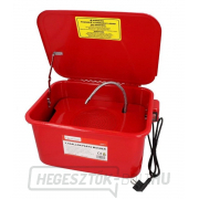 Hordozható mosókád, 13 liter térfogatú, alkatrészek tisztításához gallery main image