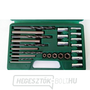 Készlet törött csavarok és csavarszegek eltávolításához, M5 - M15 tartomány - JONNESWAY AI020092 gallery main image