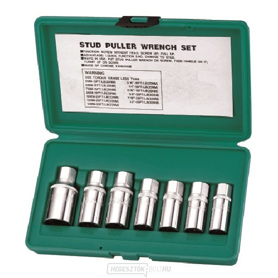 Kivető szett 5 - 14 mm, 7 db, 1/2" - JONNESWAY AG010061