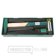 Lakatos kalapács, kalapács, véső és lyukasztó készlet, 13 db kazettában - JONNESWAY M09513SP gallery main image