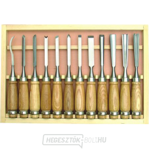 Faragóvésőkészlet - 12 db Faragóvésőkészlet - 12 db gallery main image
