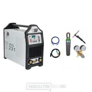 VECTOR DIGITAL V241 ACDC + hegesztőkábelek + TIG pisztoly potenciométerrel + szelep + teli argonpalack VECTOR DIGITAL V241 ACDC + hegesztőkábelek + TIG pisztoly potenciométerrel + szelep + teli argonpalack gallery main image