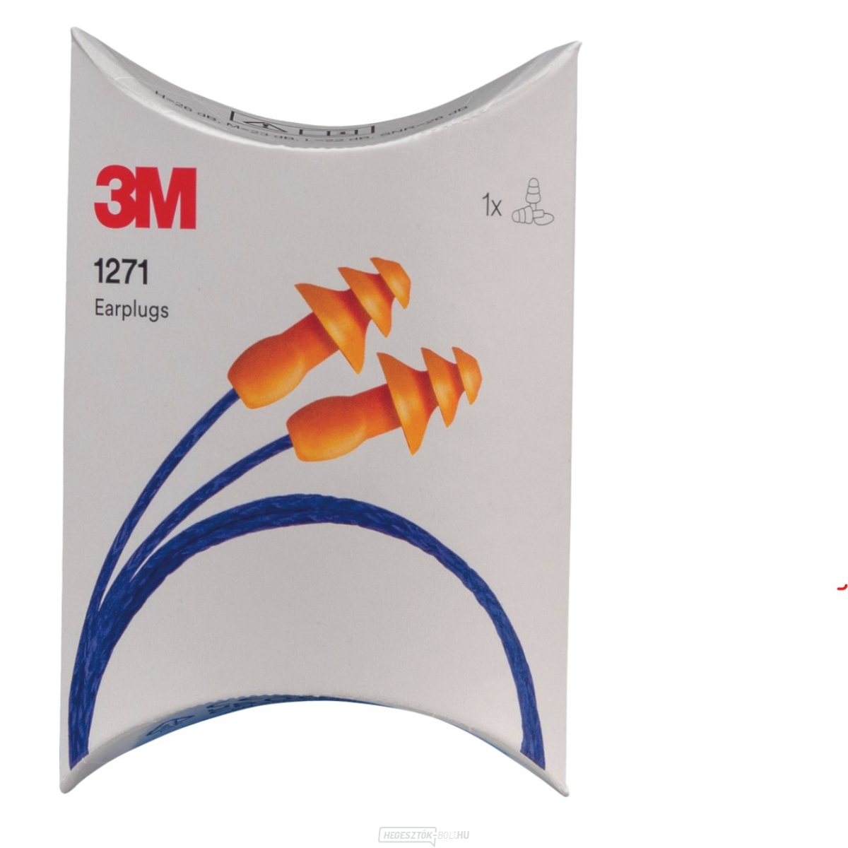 3M1271 zsinóros füldugók - tokban (25dB)