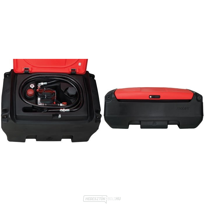 125 literes mobil dízel tartály elektromos szivattyúval 12 V PRESSOL mobiFITT 26 450