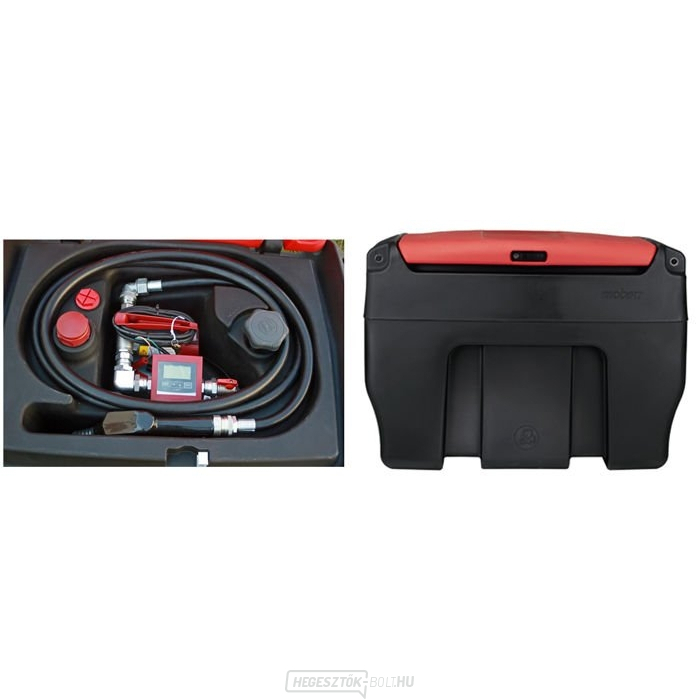 Mobil dízel tartály 300 l-es elektromos szivattyúval 24 V PRESSOL mobiFITT 26 491