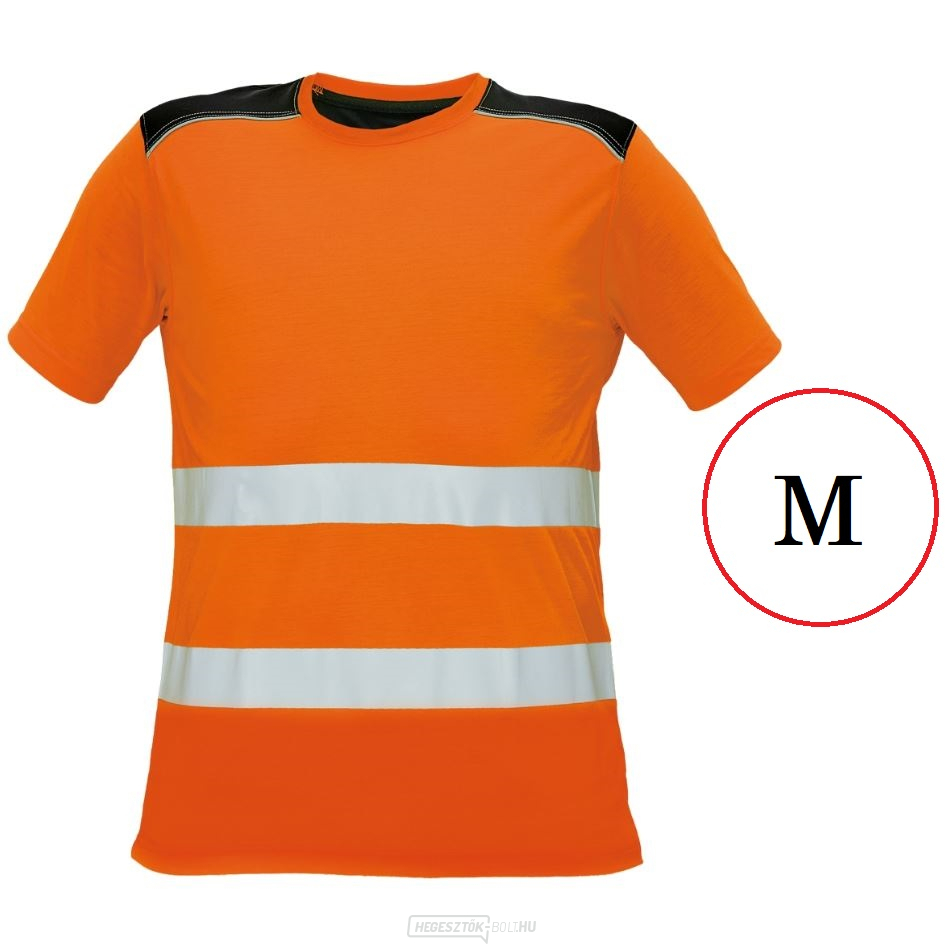 Férfi póló KNOXFIELD HI-VIS - méret M (narancssárga)