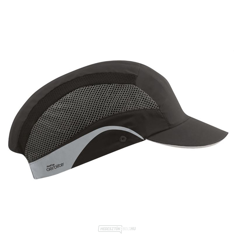HARDCAP AEROLITE sapka belső megerősítéssel - 5 cm hosszúságú napellenző (fekete)
