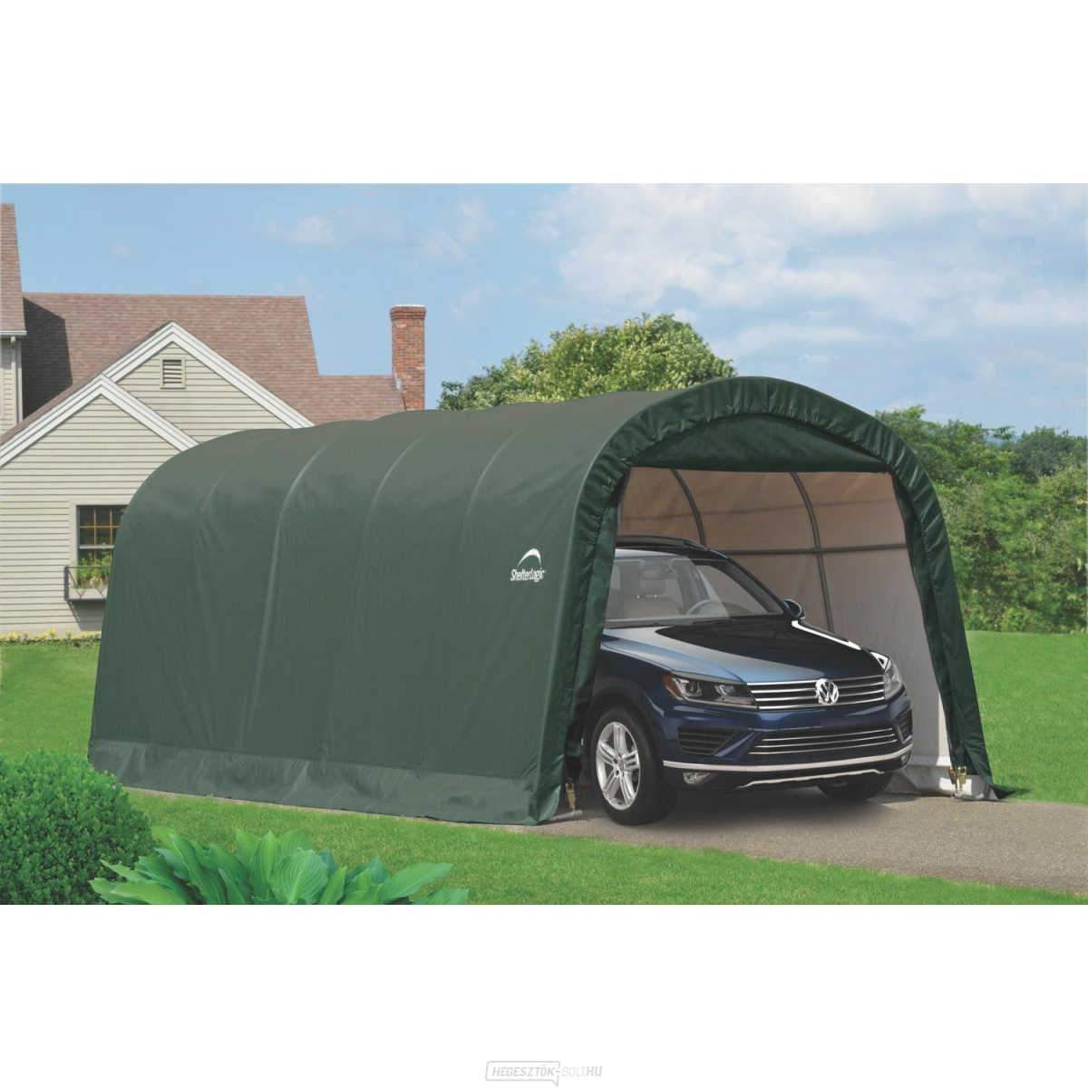 SHELTERLOGIC 3,7x6,1 m (62760EU) pótponyva a garázshoz