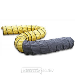 PVC flexibilis meleglevegős tömlő 31cm / 7,6m (2 kivezetésű adapterhez) PVC flexibilis meleglevegős tömlő 31cm / 7,6m (2 kivezetésű adapterhez) gallery main image