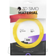3D nyomtatószál készlet 3D Simo ABS - kék, zöld, sárga (1.75mm) Előnézet 