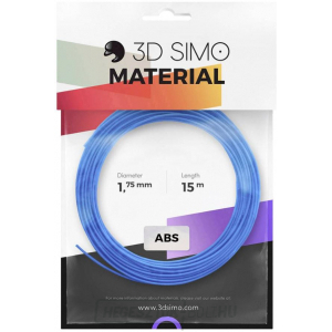 3D nyomtatószál készlet 3D Simo ABS - kék, zöld, sárga (1.75mm)