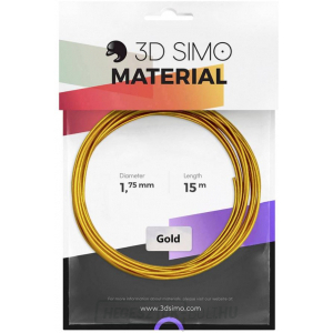Szál 3D nyomtatókhoz 3D Simo - arany (1.75mm) 