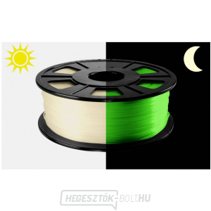 Szál 3D nyomtatókhoz RenkForce PLA - zöld fényvisszaverő (2.85mm) 