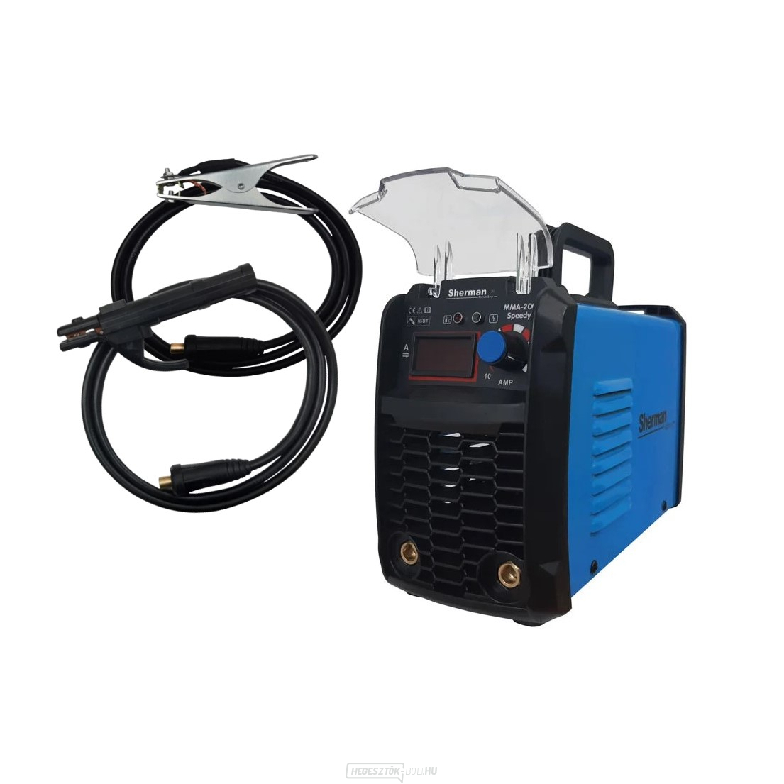 Sherman Welding Inverter MMA 200 Speedy + tok + kábelek + kefe