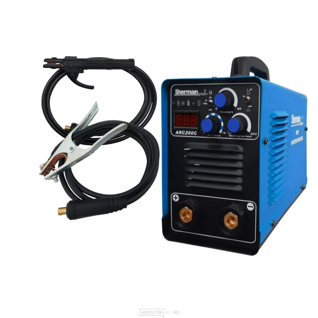 Sherman Welding Inverter ARC 200C kábelek 3/25