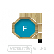 Medence KARIBU 4,0 x 4,0 m F1 (83429) náhled