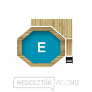 KARIBU medence 4,0 x 4,0 m E1 (83428) náhled