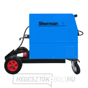 Sherman inverteres hegesztőgép MIG 300M/4R fáklya kábelek Pajzs kalapács kefével Előnézet 