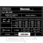 Sherman félautomata inverteres hegesztőgép MIG 450M/4R fáklya kábelek Sherman félautomata inverteres hegesztőgép MIG 450M/4R fáklya kábelek náhled