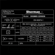 Sherman inverteres hegesztő DIGIMIG 225GDS + zseblámpa + földkábelek + motorháztető Sherman inverteres hegesztő DIGIMIG 225GDS + zseblámpa + földkábelek + motorháztető náhled