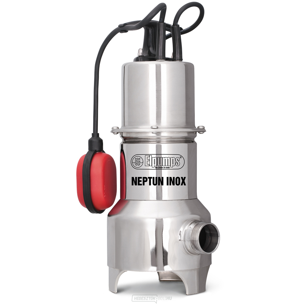 Elpumps NEPTUN INOX iszapszivattyú szabad átfolyással