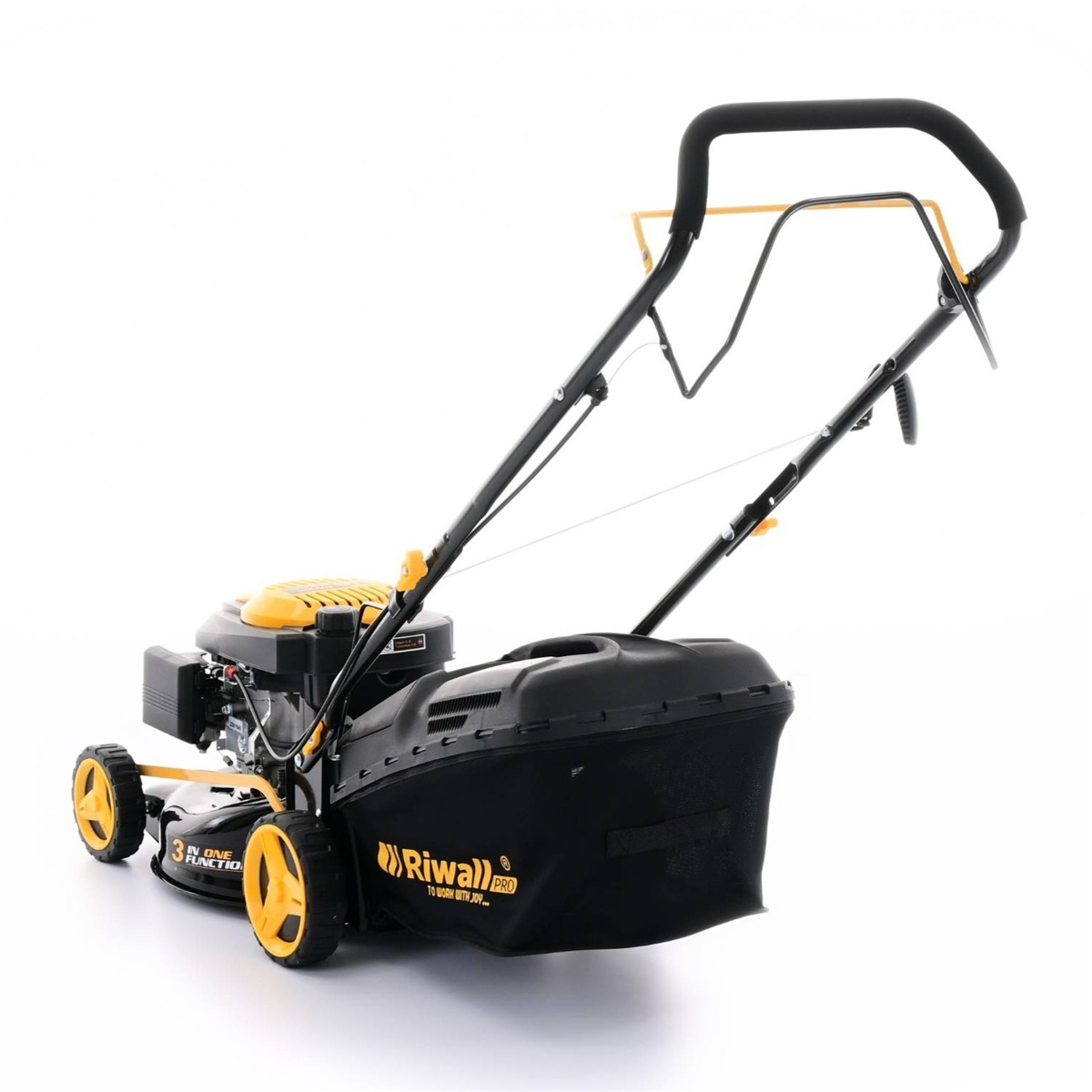 Riwall PRO RPM 4235 3 az 1-ben benzines fűnyíró meghajtással Előnézet 