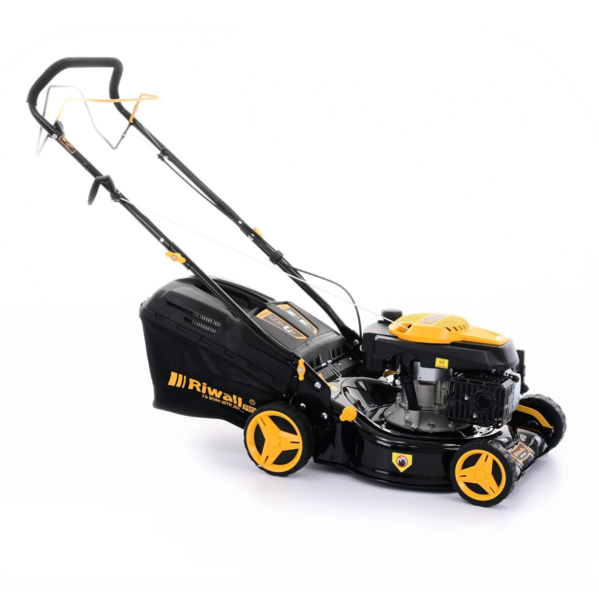 Riwall PRO RPM 4235 3 az 1-ben benzines fűnyíró meghajtással Előnézet 