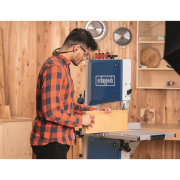 Scheppach HBS 400 szalagfűrész talppal Előnézet 