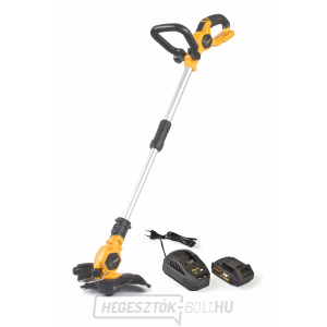 Riwall PRO RALT 2320 szett trimmer 2Ah töltővel 20 V-os akkumulátorral