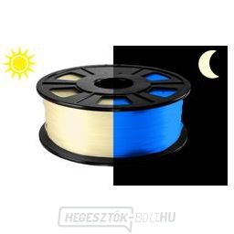 Renkforce PLA 3D nyomtatószál - kék, fluoreszkáló (2,85 mm)  gallery main image