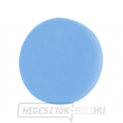 Szivacsos polírozókorong, T60, kék, ∅180x30mm, tépőzár ∅150mm Előnézet 