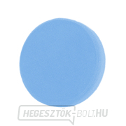 Szivacsos polírozókorong, T60, kék, ∅180x30mm, tépőzár ∅150mm Előnézet 