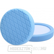 Hab polírozókorong, gyémántmintás, T60, kék, ∅180x35mm, süllyesztett tépőzár ∅150mm Hab polírozókorong, gyémántmintás, T60, kék, ∅180x35mm, süllyesztett tépőzár ∅150mm gallery main image
