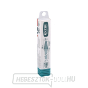 Keményfém maró, lekerekített kúpos (R 3mm), átmérő 12x28mm/szár 6mm, közepes szelvény (dupla vágás) Előnézet 