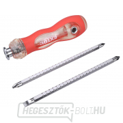 Csavarhúzó T-nyéllel és két kétoldalas hegyekkel, 1/4  Csavarhúzó T-nyéllel és két kétoldalas hegyekkel, 1/4