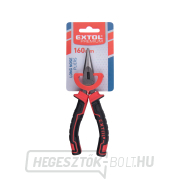 Egyenes félköríves fogó, 160mm Előnézet 