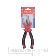 Fogó, félköríves, hajlított, 160mm Előnézet 