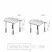 Palram Arcadia Alpine Kit 2 lábból álló készlet Arcadia menedékházak emeléséhez Palram Arcadia Alpine Kit 2 lábból álló készlet Arcadia menedékházak emeléséhez náhled