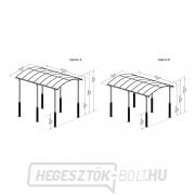 Palram Arcadia Alpine Kit 2 lábból álló készlet Arcadia menedékházak emeléséhez Palram Arcadia Alpine Kit 2 lábból álló készlet Arcadia menedékházak emeléséhez náhled