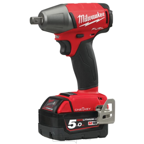 Milwaukee akkumulátoros ütvecsavarozó 1/2" M18 rögzítőcsappal ONEIWP12-502X