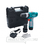 Akkus fúrókalapács TOTAL, 12V Li-ion (2x), 1500mAh Előnézet 