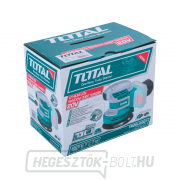 Akkus orbitális csiszoló TOTAL, 20V Li-ion, 2000mAh, ipari, 125mm náhled