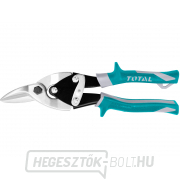 Lemezvágó olló, ipari, 250mm, egyenes és jobb oldali gallery main image