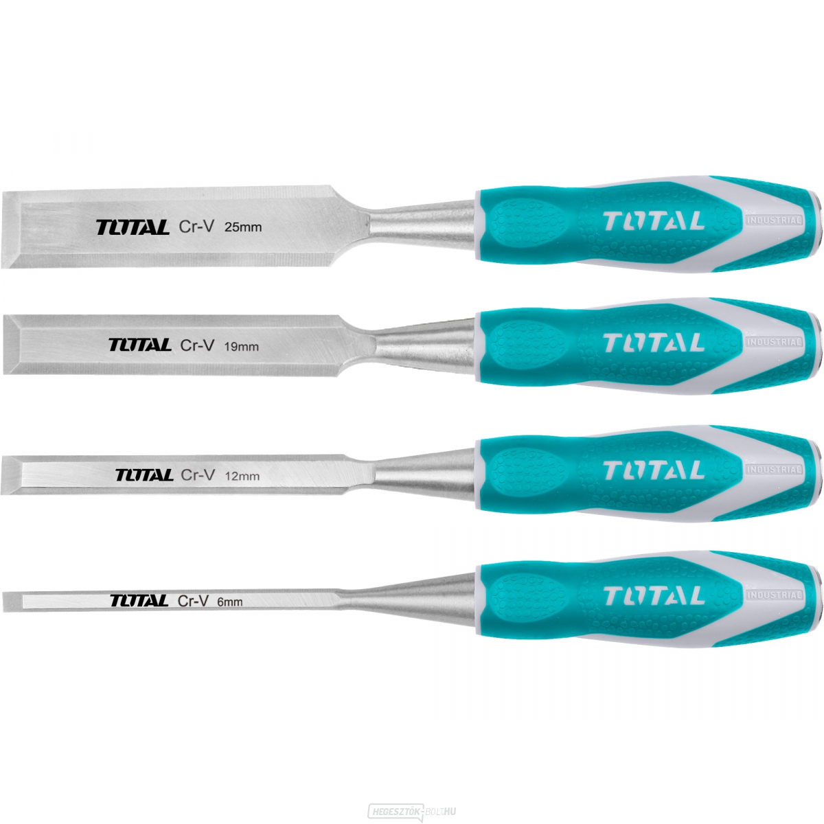 Véső, 4 db-os készlet, ipari