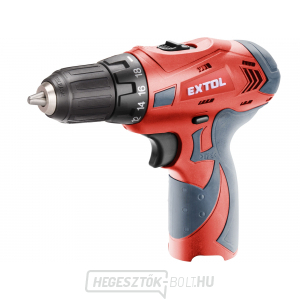 Akkus fúrócsavarhúzó EXTOL Premium 12V Li-ion, akkumulátor és töltő nélkül Akkus fúrócsavarhúzó EXTOL Premium 12V Li-ion, akkumulátor és töltő nélkül gallery main image