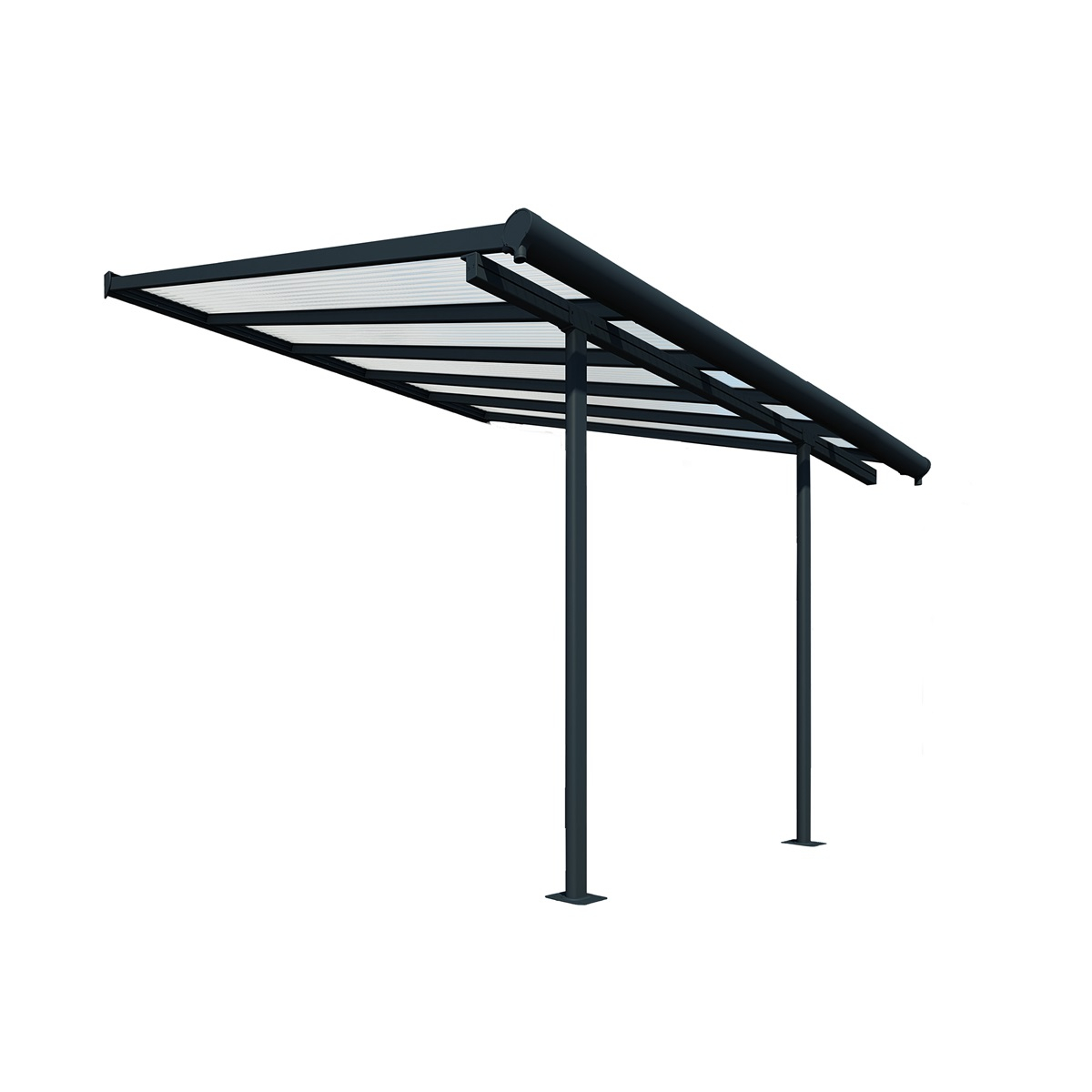 Palram Sierra 3000 antracit 3 x 3 alumínium (előregyártott) pergola (antracit) Előnézet 